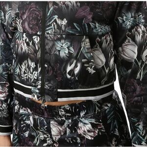 Nike floral hooded jacket